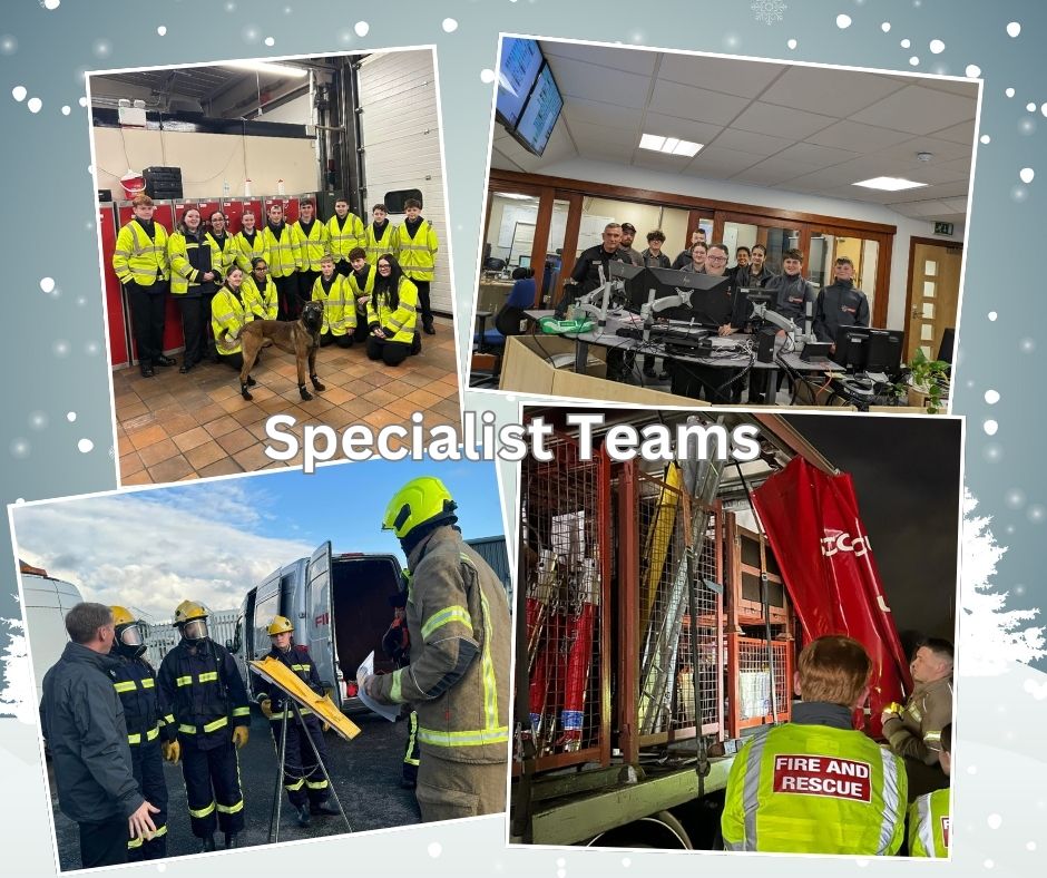 SFRSYVS's tweet photo. YVS highlights the wide range of roles within SFRS, and youth volunteers get to meet and learn about some of these specialist teams as part of the syllabus, including water rescue, operations control, search and rescue dogs, and the major incident unit.

#sfrsyvs https://t.co/bqWSuH9w8T