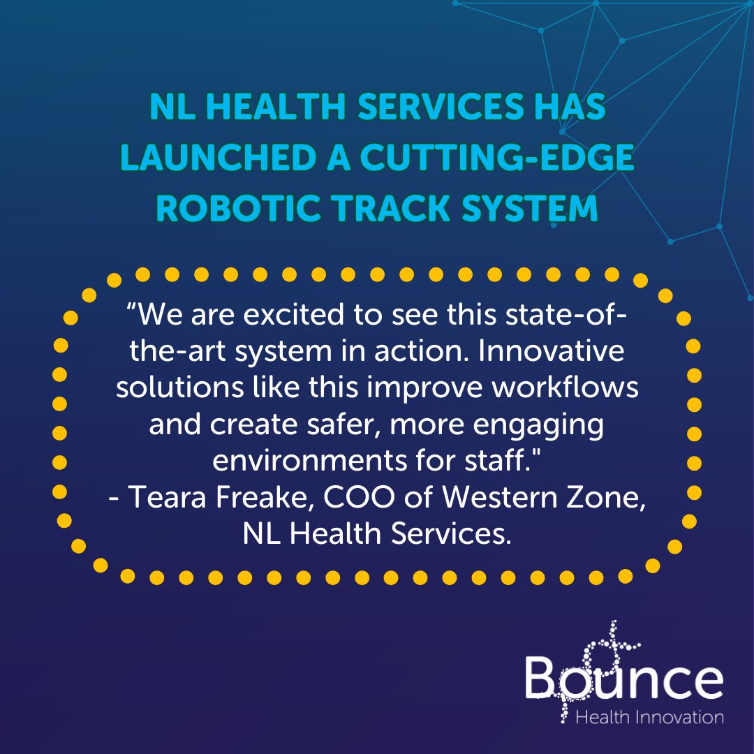 🚀 #FutureFriday: <a href="/NL_HealthServ/">NL Health Services</a> has launched a robotic track system at Western Memorial Hospital in Corner Brook! This innovation automates lab sample processing, enhancing efficiency, accuracy &amp; patient care.

A big step for #NLHealthTech with more hubs coming soon!