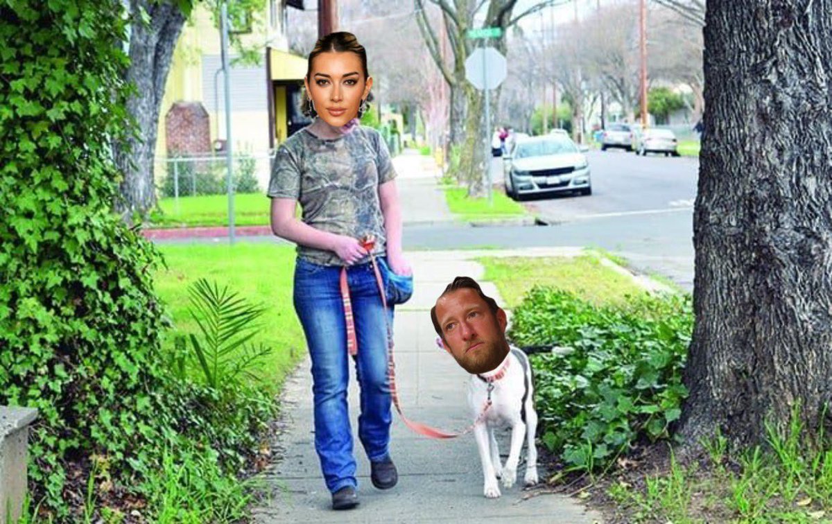 pfordroyals22's tweet image. You’re usually the one holding the leash, but good boy 🐶 @stoolpresidente