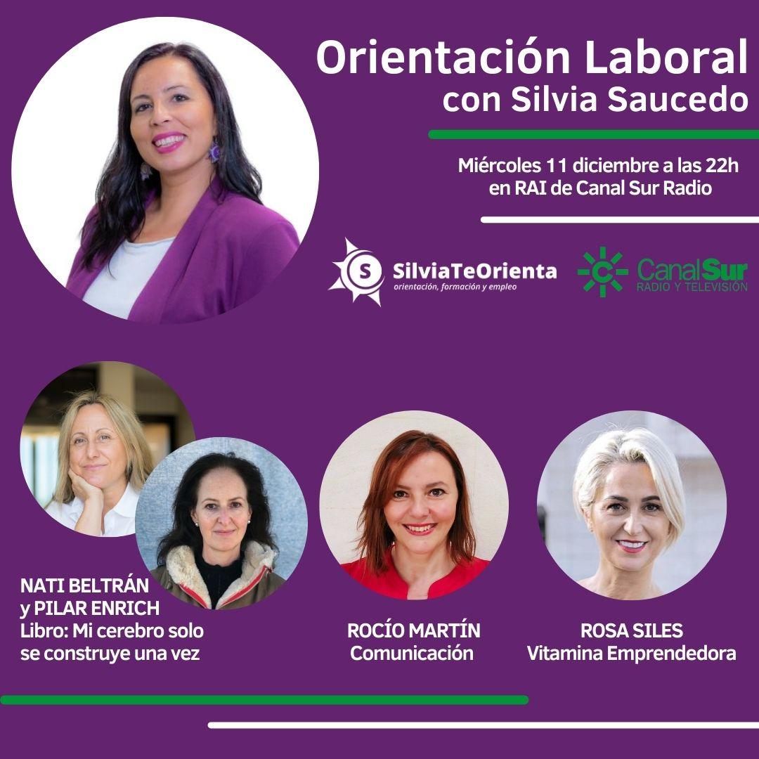 Orientación Laboral en Radio Andalucía Información (@orientacion_csr) on Twitter photo Podcast de #OrientaciónLaboral con <a href="/SaucedoSilv/">Silvia Saucedo</a> y:
🟣 #librorecomendado "Mi cerebro solo se construye una vez" Nati Beltrán y Pilar Enrich
🟣 <a href="/rociomartinv/">Rocío Martín</a> #comunicación con confianza
🟣 <a href="/rosasiles/">Rosa Siles</a> #VitaminaEmprendedora
#SilviaTeOrienta 📻💜
canalsur.es/radio/programa… Podcast de #OrientaciónLaboral con <a href="/SaucedoSilv/">Silvia Saucedo</a> y:
🟣 #librorecomendado "Mi cerebro solo se construye una vez" Nati Beltrán y Pilar Enrich
🟣 <a href="/rociomartinv/">Rocío Martín</a> #comunicación con confianza
🟣 <a href="/rosasiles/">Rosa Siles</a> #VitaminaEmprendedora
#SilviaTeOrienta 📻💜
canalsur.es/radio/programa…
