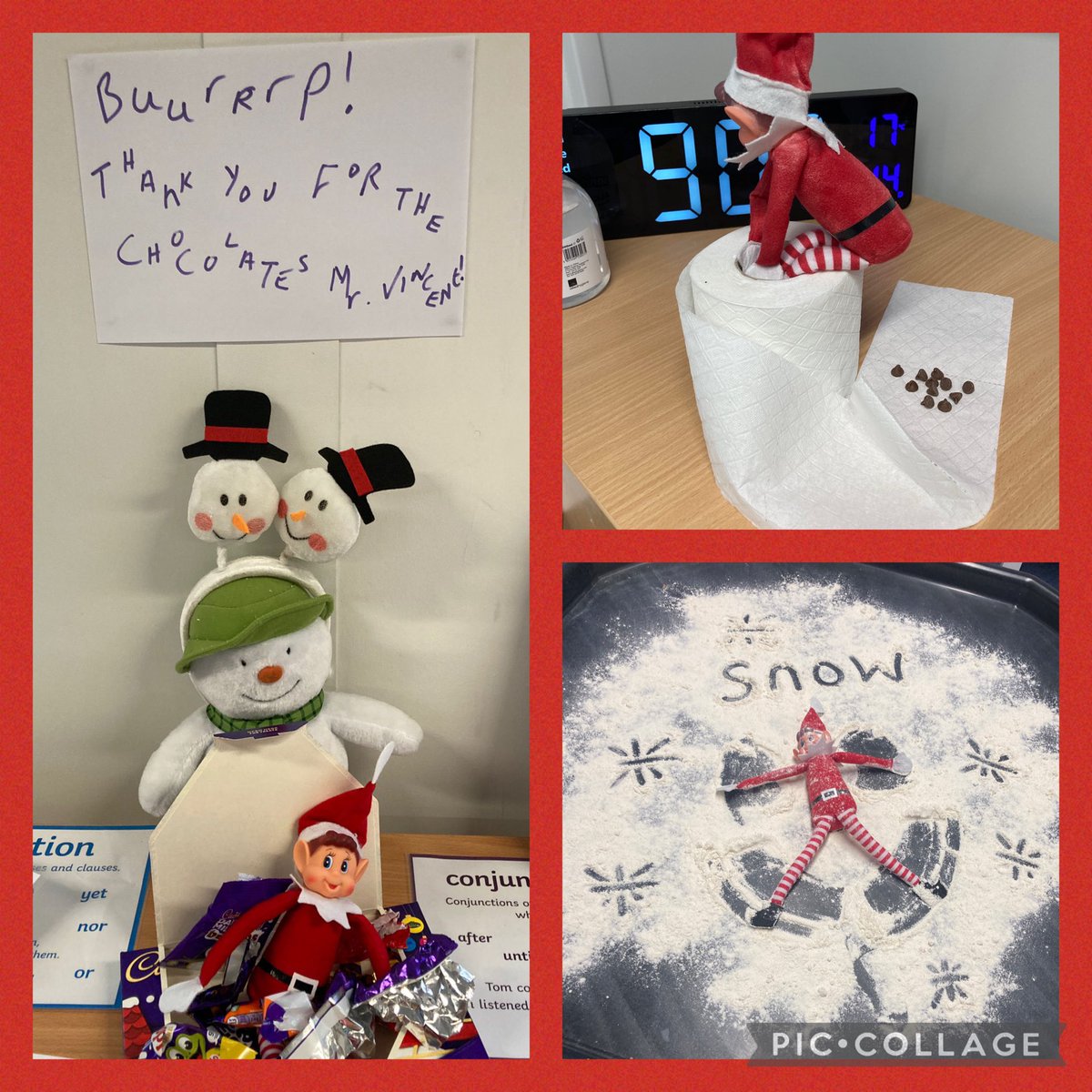Not again … Cheeky Elf! 🎄🎅🏻❄️@TheRowansAP #ElfOnTheShelf #Makingmemories #Christmas2024