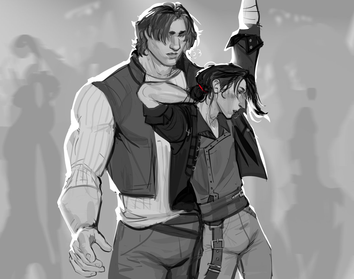 lileeeeeeeee's tweet image. young old man yaoi in da club🎶

#Arcane  #silco #vander #zaundads #vanco