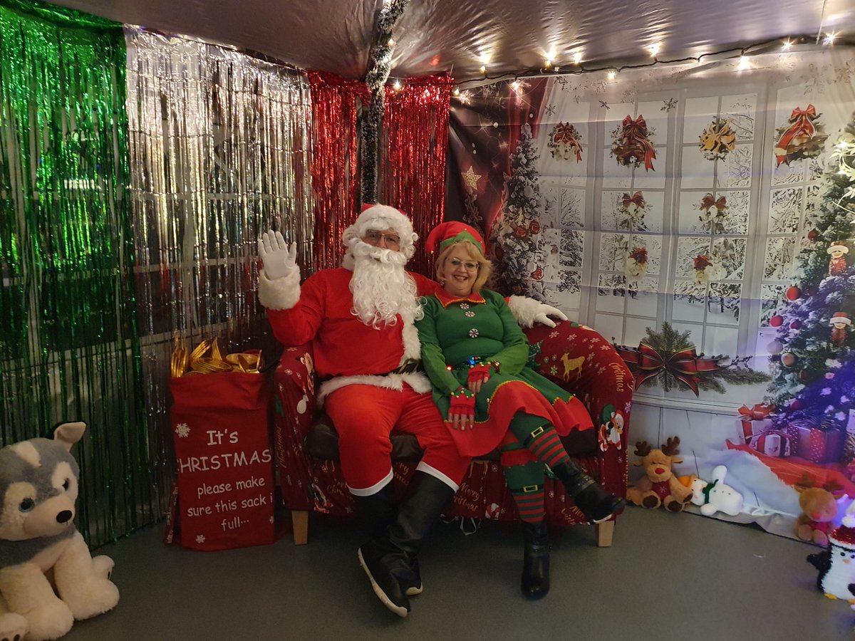 #Santa and his helper have arrived!