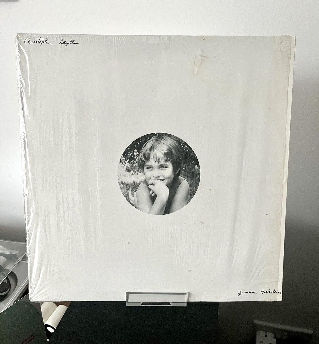 The 1981 release of the 1968 recording.

Gimmer Nicholson’s Christopher Idylls. It was slated to be Ardent Records first release but it never happened, a big influence on Chris Bell and Alex Chilton. Best described as Robbie Basho sitting in on #1 Record.

❤️