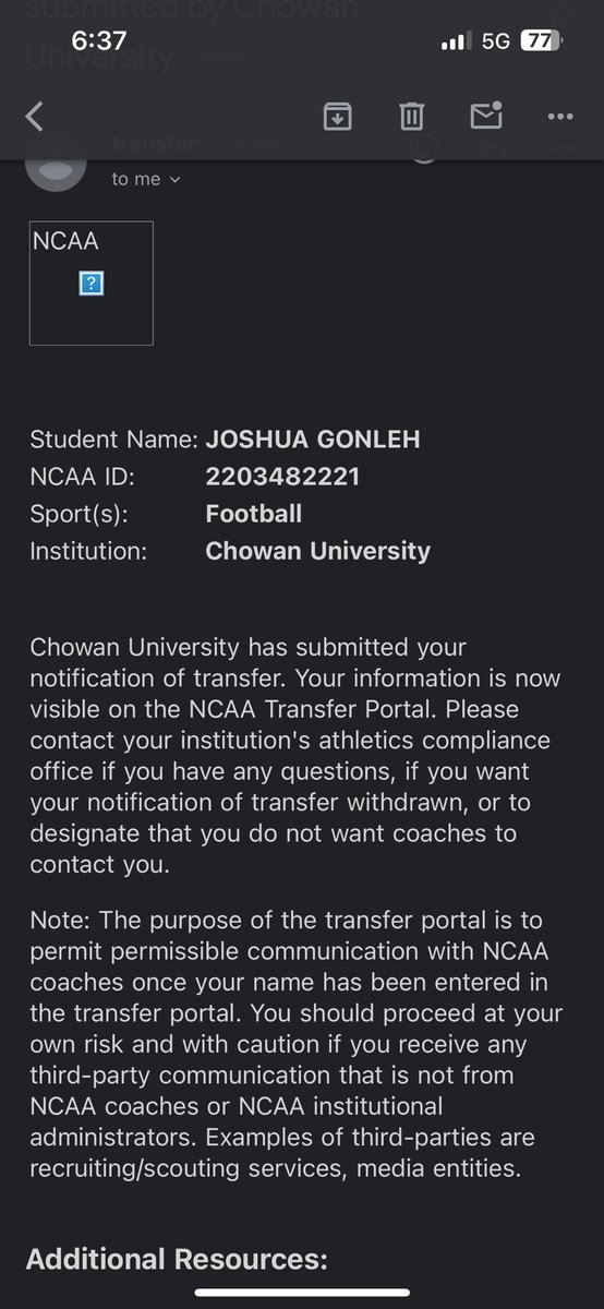 Joshua Gonleh tweet media