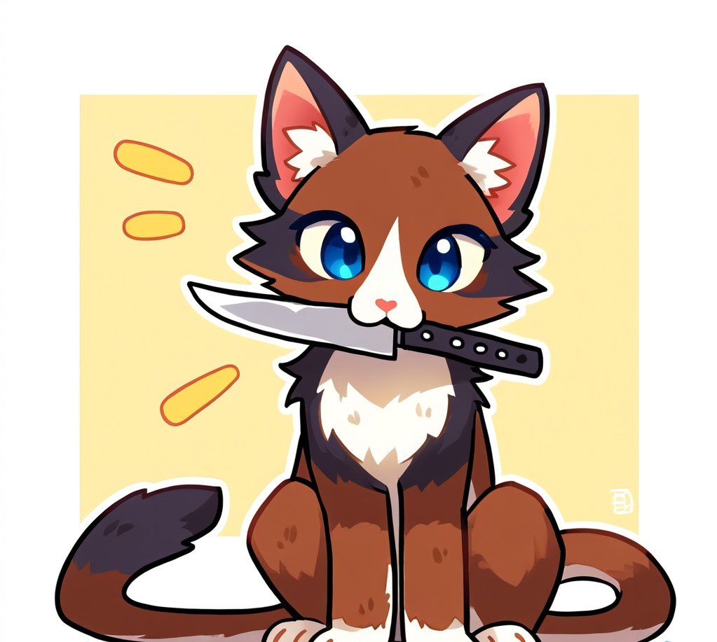Pet at your own risk! #furryaiartist  #furryartwork #furryaiart #AIArtistCommunity #NovelAI #NovelAIDiffusion #AIarts