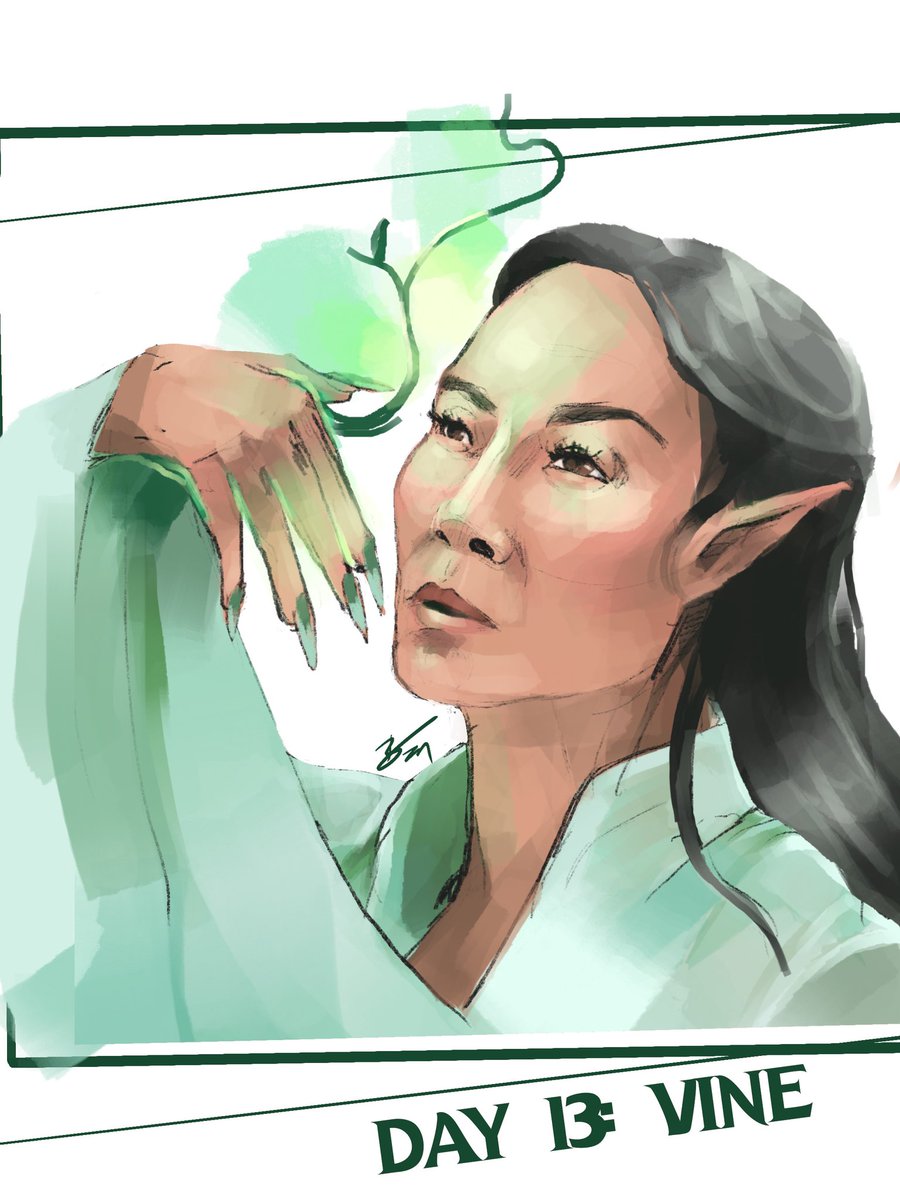 The_Antarticuno's tweet photo. Dndecember Day 13: Vine
What I would give to be Michelle Yeoh for a day…
#dndecember https://t.co/SC1r6XYRJg
