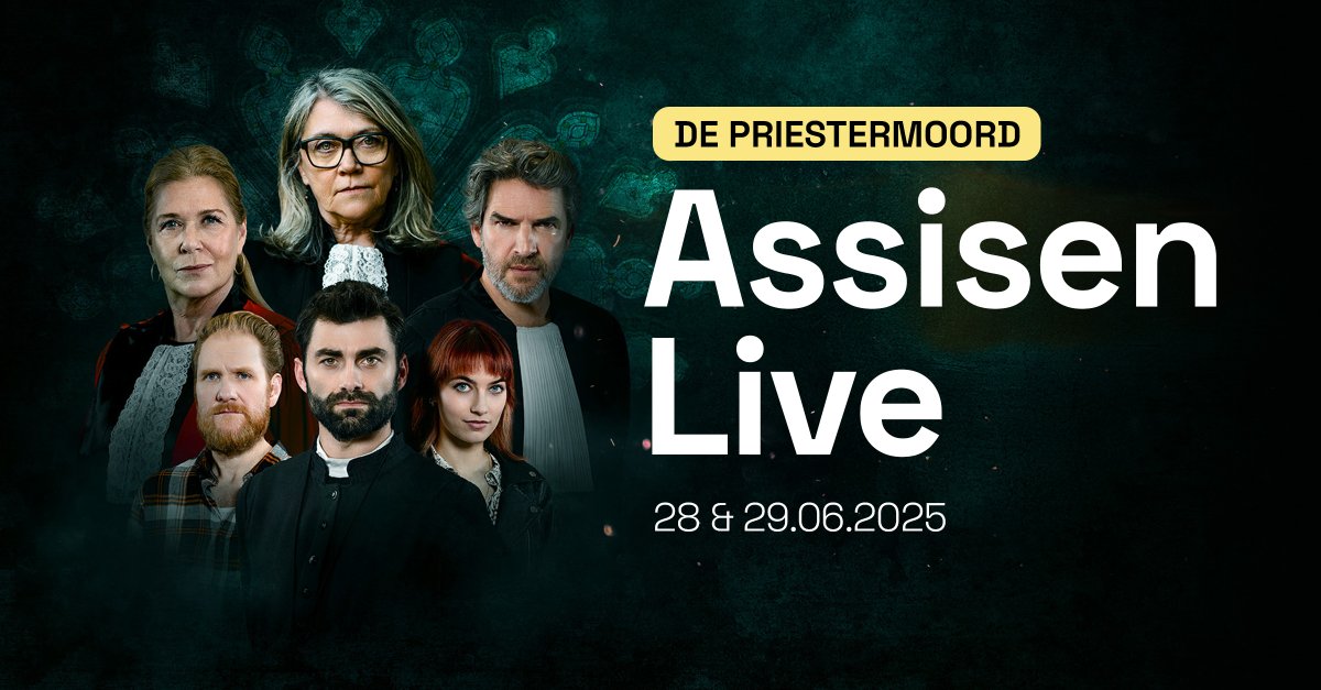 NIEUW! Assisen Live, De Priestermoord op 28 en 29 juni in Capitole Gent. Wie is er schuldig? 🧑‍⚖️

🎟 ow.ly/hQEM50UqsHG

#AsissenLive #CapitoleGent #Gent #Theater #FriendsForLive #beat #beatvenues #BackstageProducties #Tickets