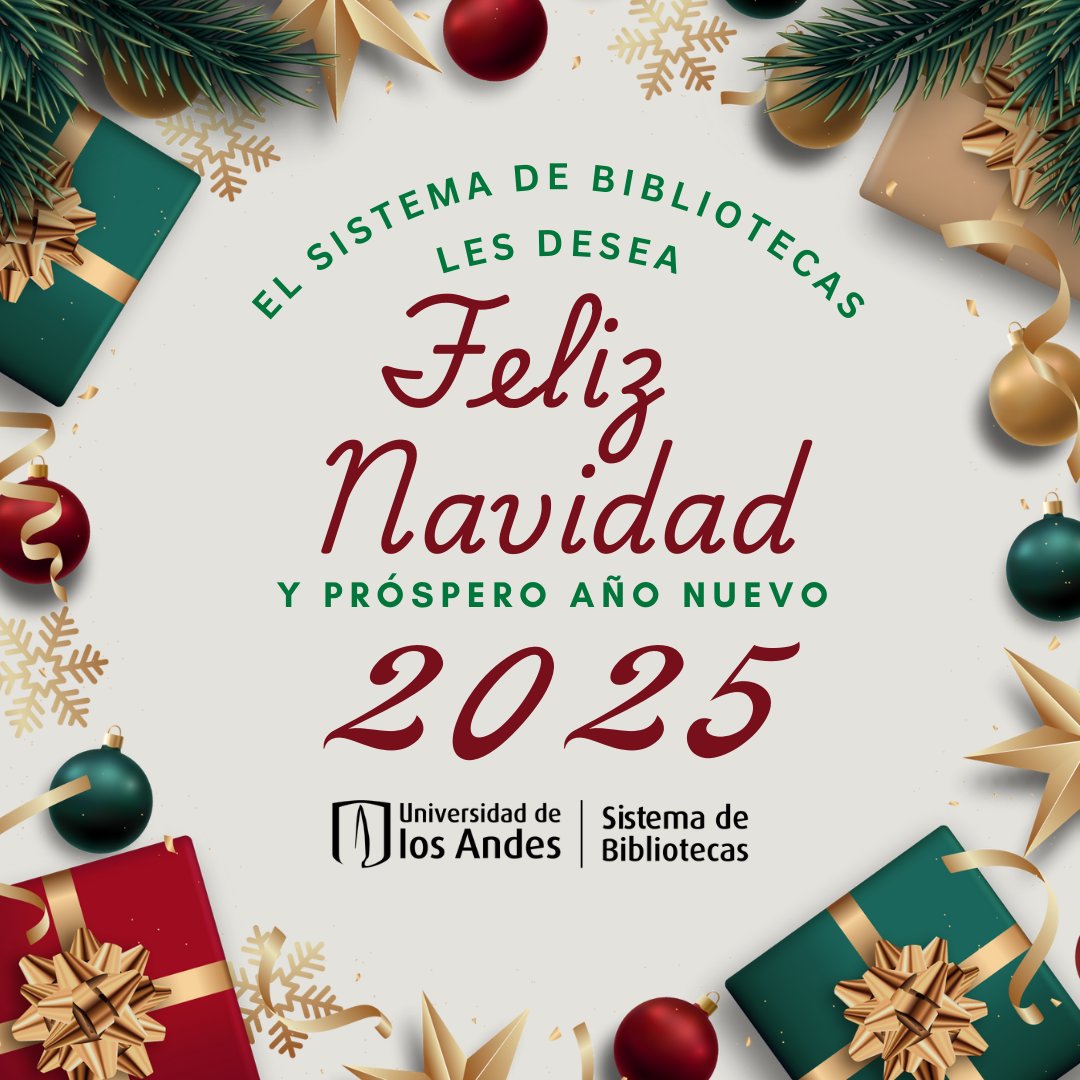 ¡Felices fiestas! 🎉 Que esta temporada esté llena de alegría, amor y momentos inolvidables. ✨ Les deseamos un tiempo lleno de felicidad y éxito, y que el nuevo año traiga consigo sueños renovados, metas por alcanzar y muchas oportunidades por descubrir. 🌟
