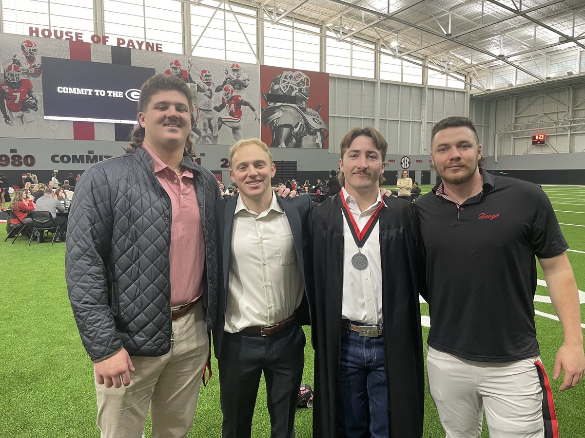 National Champions, SEC Champions and now graduates of the <a href="/universityofga/">UGA</a>! Proud of these guys! #DGDs <a href="/GeorgiaFootball/">Georgia Football</a>