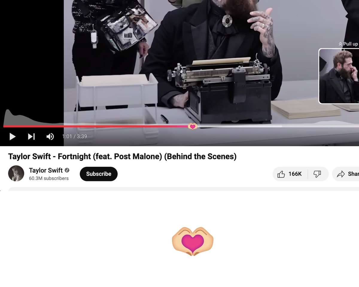 YouTube tweet media