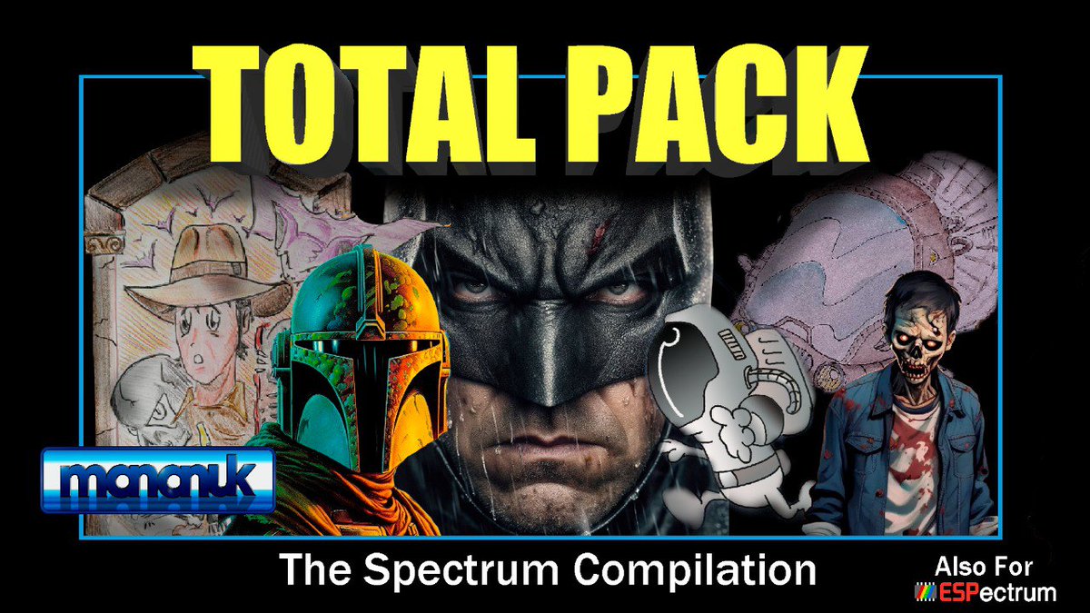 _mananuk's tweet image. TOTAL-PACK Todos mis juegos para zxspectrum en un solo archivo preparado para #TheSpectrum #ESPectrum #Next #NGo @ZX_ESPectrum @PLAION_ES #ZXSpectrum 👇👇👇
mananuk.itch.io/the-spectrum-c…