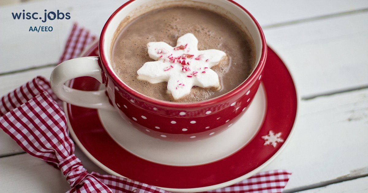 wiscjobs's tweet image. Today is #NationalCocoaDay! If you are interested in a #FoodServiceJob, Mendota Mental Health Inst is hiring a #FoodServiceManager in #MadisonWI to direct Food &amp;amp; Nutrition Svs Dept functions. $28.50-$32/hr +bnfts. Apply by 12/20. #WIjobs #govjobs #Cocoa ow.ly/SWM850Uqhq3