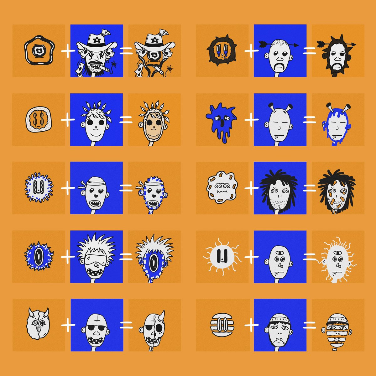 This_isRob's tweet image. RugVirus has arrived to infect R.o.b.

All RugVirus can be burned with a RobNFT from the main collection to create a new infected one! 🦠🔥
…but you can also keep your Rob safe and only collect the different varieties of viruses, (95 variants)

The choice is yours, have fun 💙