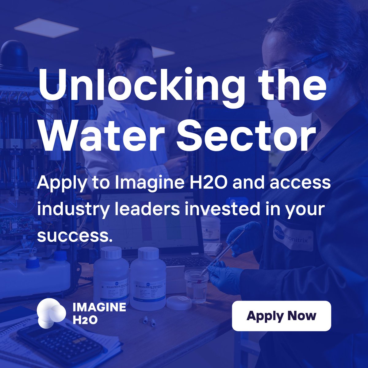 Imagine H2O has created a global ecosystem to support entrepreneurs with transformative ideas in the water sector. Startups – don’t miss your chance to join us as we transform the #futureofwater, applications to our 2025 programs close tomorrow! imagineh2o.org/apply