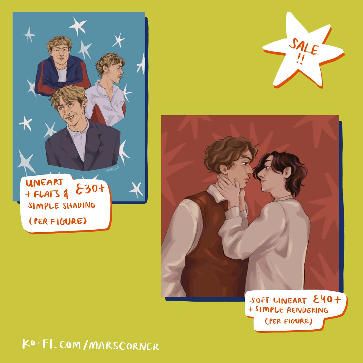 marblescorner's tweet image. prices start at £6 for sketch requests! #commissions #ofmd #goodomens #marauders #wwdits