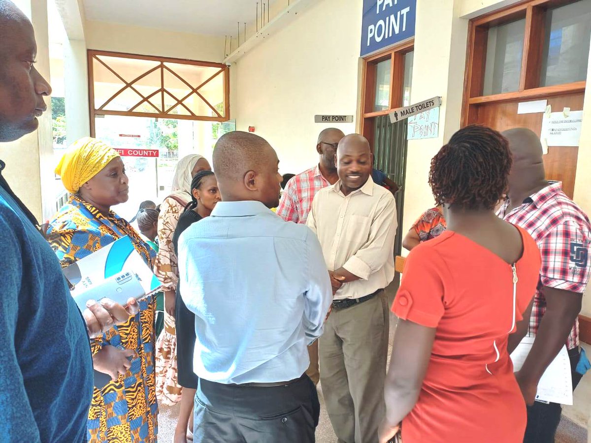 CRAKenya's tweet photo. This week, the CRA, led by Commissioner Hadija Juma, visited Kilifi County and met with H.E. Gideon Mung'aro and his team. They discussed data-driven guidelines for revenue mapping and strategic actions to boost own-source revenue. #KilifiCounty #RevenueMapping https://t.co/Pbr6a8Xtjr