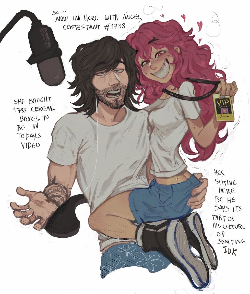 nicumkoro's tweet photo. My oc banging penguinz0 for some reason https://t.co/qeUlH6qL2Z