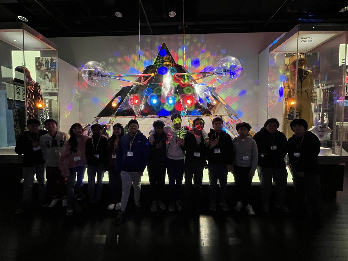 GMSVikings's tweet image. Our 7th graders are out exploring the world of knowledge at different museums today! 🏛️ Here’s a snapshot of our Viking scholars soaking in the history and stories at the African American Museum of Arts and Culture. 💡🌟 #VikingPride #LearningBeyondTheClassroom