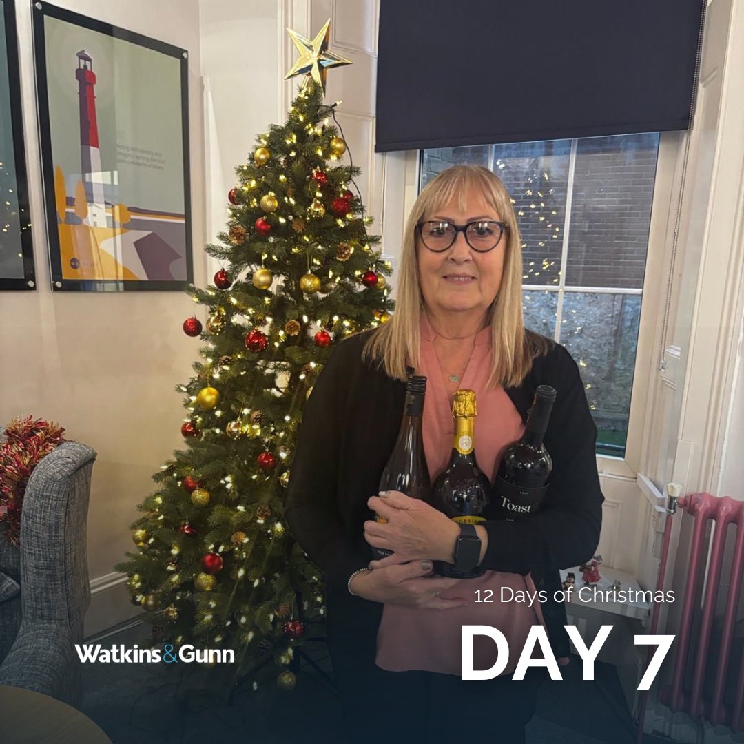 Watkins & Gunn (@watkinsandgunn) on Twitter photo Day 7 🎄
Today’s winner of our '12 Days of Christmas' for <a href="/CityHospice/">City Hospice</a> was Ann Mapp.
Ann won 3 bottles of wine kindly donated by Wright Costs Consultancy, the excellent costs lawyers.
#watkinsandgunn #watkinsandgive #charity #12daysofchristmas #christmas #prizedraw Day 7 🎄
Today’s winner of our '12 Days of Christmas' for <a href="/CityHospice/">City Hospice</a> was Ann Mapp.
Ann won 3 bottles of wine kindly donated by Wright Costs Consultancy, the excellent costs lawyers.
#watkinsandgunn #watkinsandgive #charity #12daysofchristmas #christmas #prizedraw