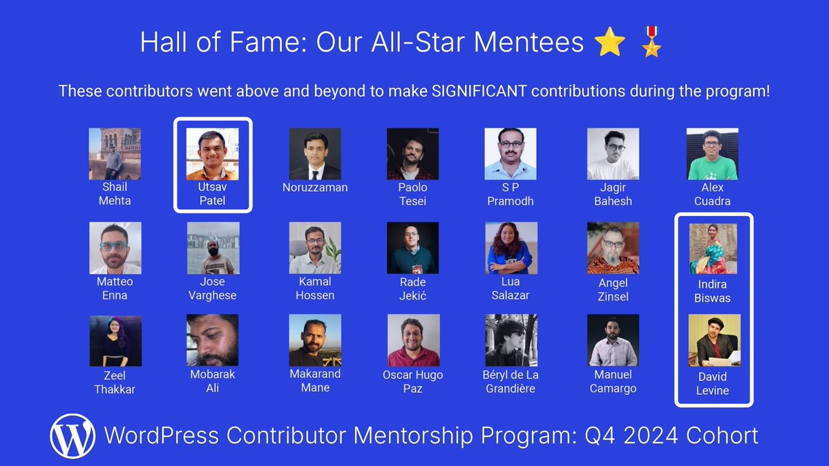 rtCamp's tweet photo. ๐Congratulations to our colleagues who graduated from the WordPress Contributor Mentorship Cohort Q4 2024 and contributed to the WordPress project.
โญ๏ธ @up1512001 @itsjustlevine @IndiraBiswas27
๐https://t.co/TMJXBwJO9z
#rtCommits #WordPress #wpcontributors https://t.co/RVdpu9aguw