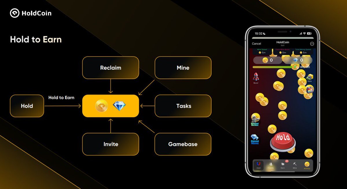 alpcageth's tweet photo. Dostlar Yeni proje @HoldCoinGo 🔥🔥

@binance'nin kurucusu CZ'nin sözleri ile piyasaya çıkan @HoldCoinGo "Tutamazsanız zengin olamazsınız." HoldCoin doğdu!🎉

 TUTMAK! ⏳

HoldCoin, güçlü topluluk fikir birliğiyle desteklenen, Telegram'a dayalı bir kripto varlık yönetimi simülasyon oyunudur.💯💯

 16 Aralık 2024 16:00 listeleme👇
 @gate_io ✅
@bitgetglobal ✅
@kucoincom ✅
 @MEXC_Official ✅
@coinexcom ✅

 Sosyal medya hesapları:
  Tiwiter 👉 https://t.co/nYPqjp6IcH
Bitget'te İlk Listeleme: https://t.co/UoO3PHykVI…

#Airdrops botu👇(BOT'a tıklayın ve jetonları kolayca alın)
https://t.co/OfOfcNih3S…