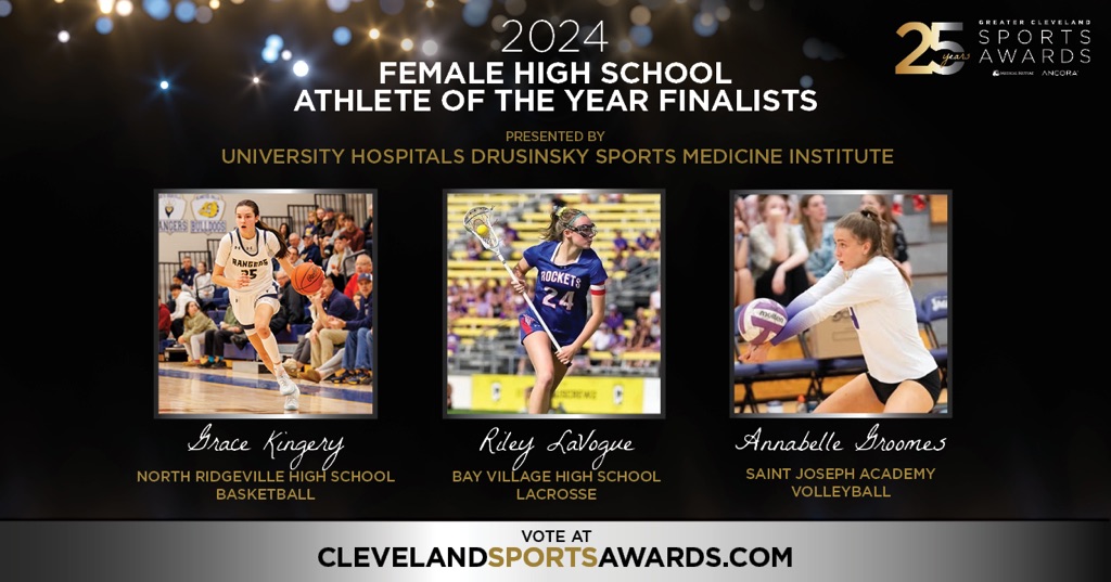 NRHS Alum Grace Kingery has been nominated for the 2024 Female High School Athlete of the Year by The Cleveland Sports Commission! 💙🏀💛 @NRCS_supt

She needs your votes to win! Vote here: bit.ly/3ZQcn6N