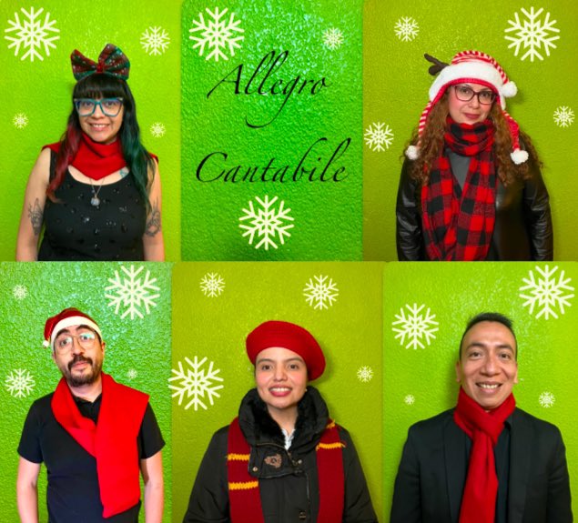 argielegnar's tweet photo. Mañana empieza la temporada 2024 🥳❤️🎵
#AllegroCantabile #argielegnar #villancicos #acapella #Navidad #2024 https://t.co/jSX3CAPEyP