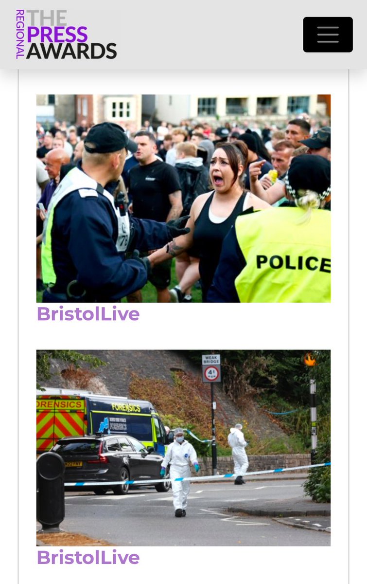 oastley's tweet photo. We got three three nominations for live breaking news in the Regional Press Awards: Bristol racist riots, Clifton Suspension Bridge body parts and massive Plymouth bomb drama #regionalpressawards https://t.co/WDPiKSKIYE
