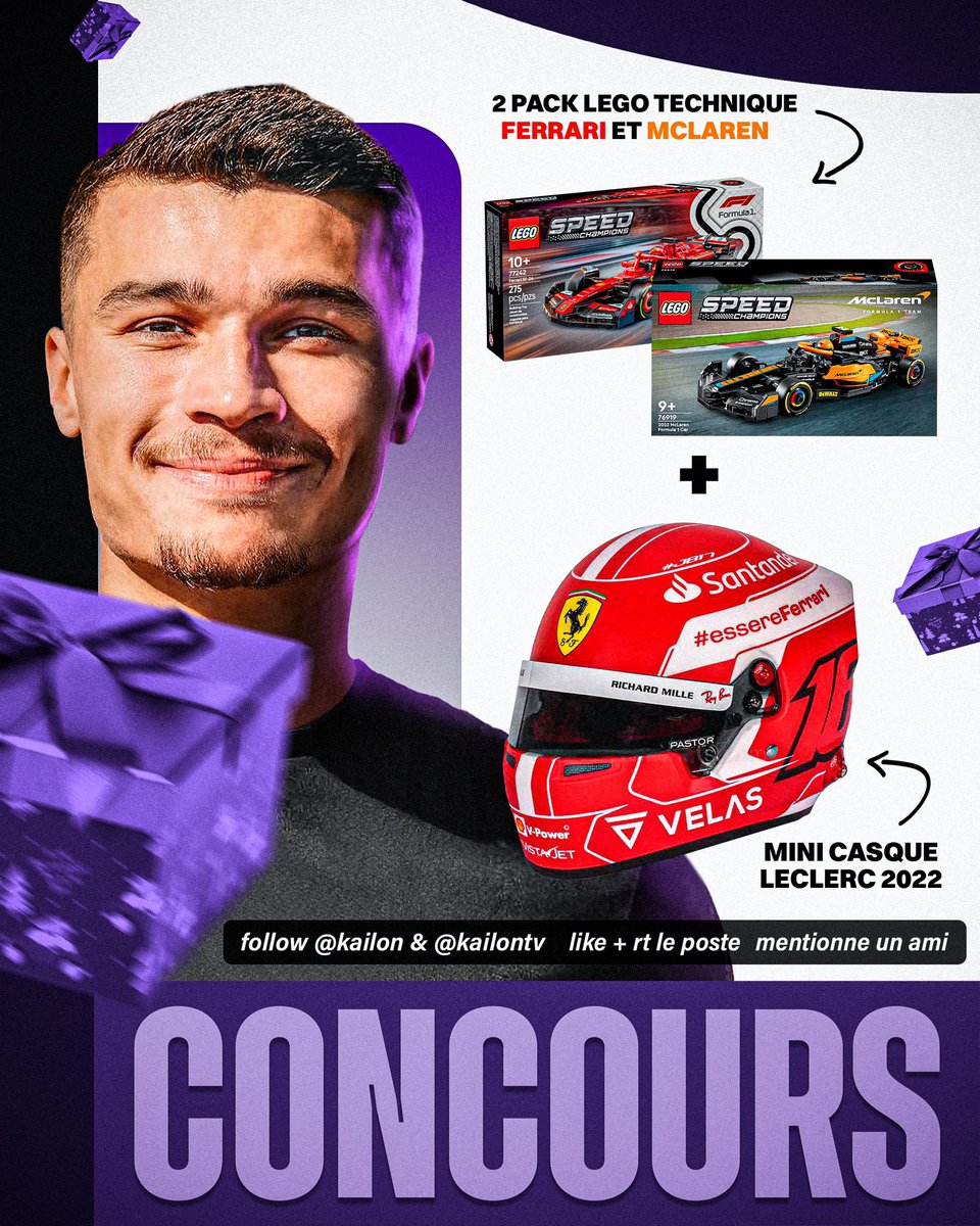 Kailon ๐ (@kailonytb) on Twitter photo ๐CONCOURS๐
Pour fรชter Noรซl voici mon cadeau !
(Dโautres giveaway arrivent trรจs bientรดt ๐)
Pour participer :
- Follow <a href="/KailonYTB/">Kailon ๐</a> & <a href="/KailonTV/">KailonTV</a>
- RT ce post
- Mentionne un pote en commentaire
Double tโes chances en participant sur Instagram ๐ซก
๐ TAS LE 22/12 - Bonne ๐CONCOURS๐
Pour fรชter Noรซl voici mon cadeau !
(Dโautres giveaway arrivent trรจs bientรดt ๐)
Pour participer :
- Follow <a href="/KailonYTB/">Kailon ๐</a> & <a href="/KailonTV/">KailonTV</a>
- RT ce post
- Mentionne un pote en commentaire
Double tโes chances en participant sur Instagram ๐ซก
๐ TAS LE 22/12 - Bonne