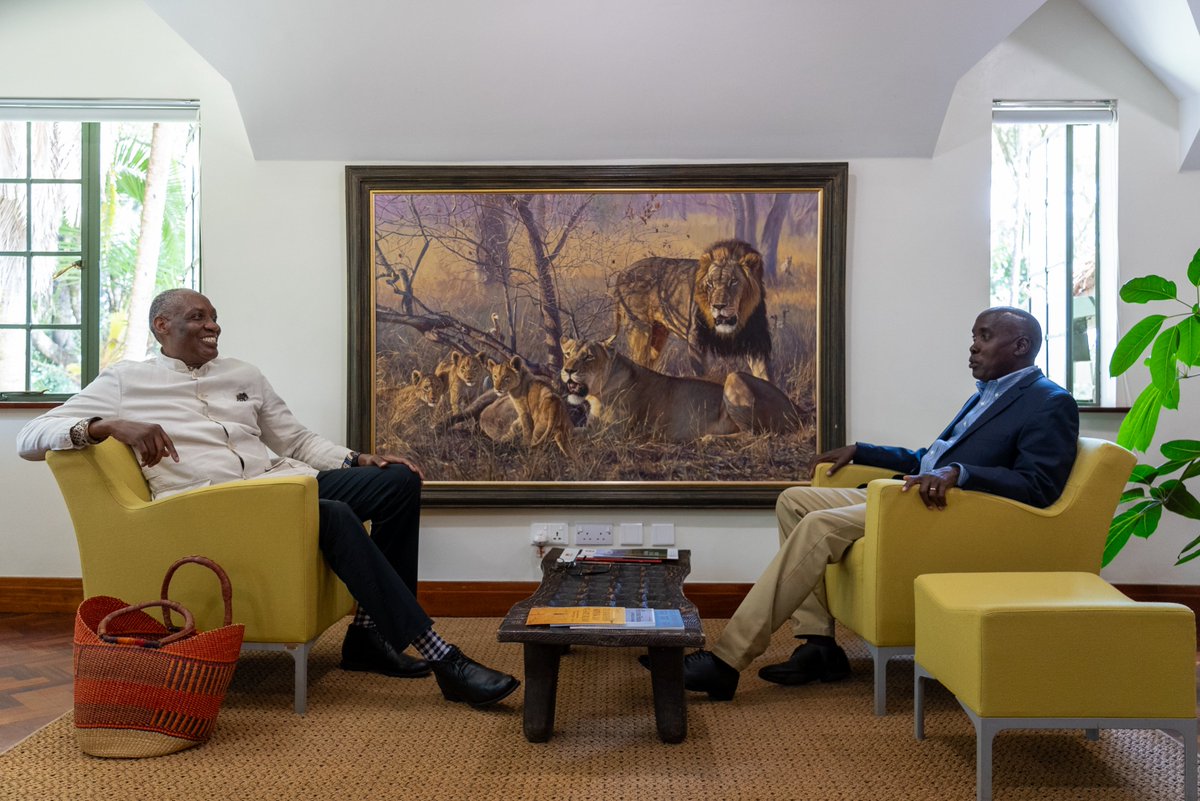 AWF (@awf_official) on Twitter photo The <a href="/AWF_Official/">AWF</a> was honored to host H.E. <a href="/joelenku/">Gov. Joseph Ole Lenku EGH</a>, of <a href="/KajiadoGov/">Kajiado County Government</a> County, at our headquarters in Nairobi. During this visit, we formalized a partnership rooted in a shared vision to preserve Africaās iconic landscapes and enhance the well-being of the #communities who depend The <a href="/AWF_Official/">AWF</a> was honored to host H.E. <a href="/joelenku/">Gov. Joseph Ole Lenku EGH</a>, of <a href="/KajiadoGov/">Kajiado County Government</a> County, at our headquarters in Nairobi. During this visit, we formalized a partnership rooted in a shared vision to preserve Africaās iconic landscapes and enhance the well-being of the #communities who depend