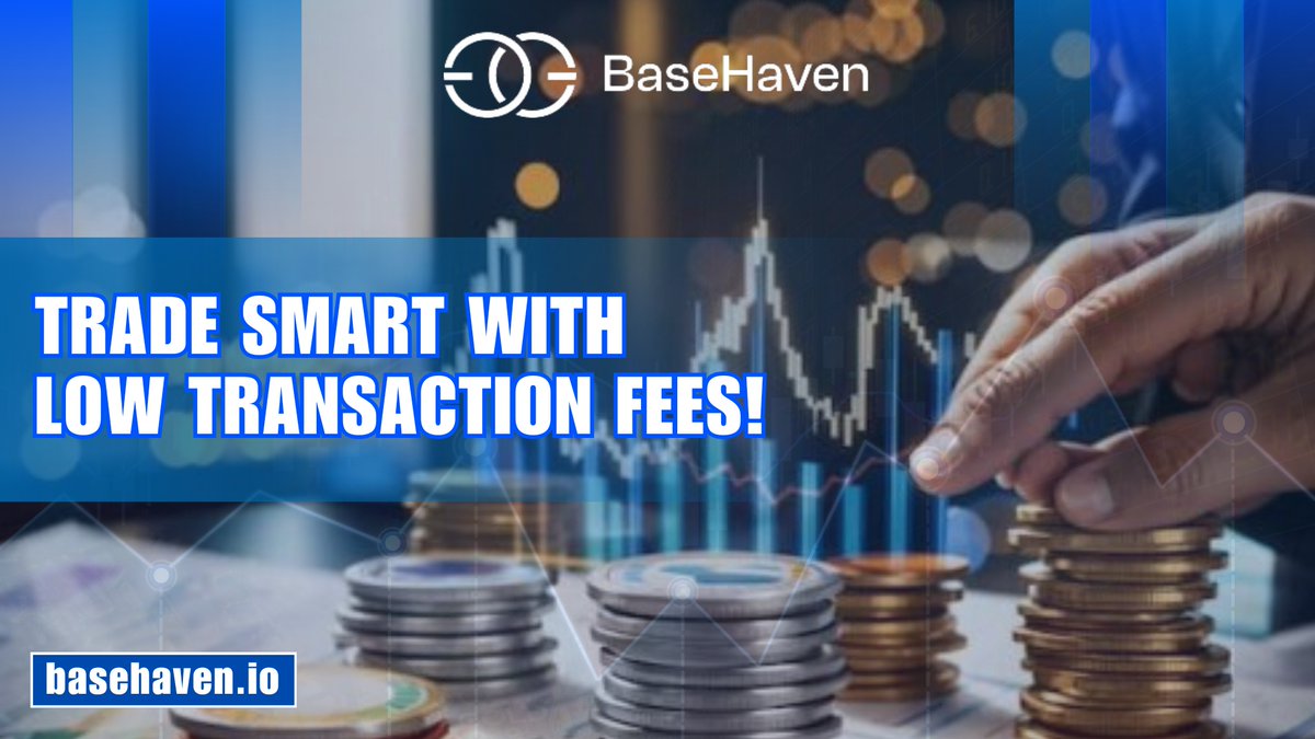 Low fees, high utility! With BaseHaven, enjoy DEX transactions starting at 0.15%, some of the lowest in the industry.
Start trading smarter: basehaven.io
.
.
.
#BaseHaven #DeFiRevolution #BaseHaven #BaseBlockchain #Defi #BaseBlockchain #CryptoCommunity