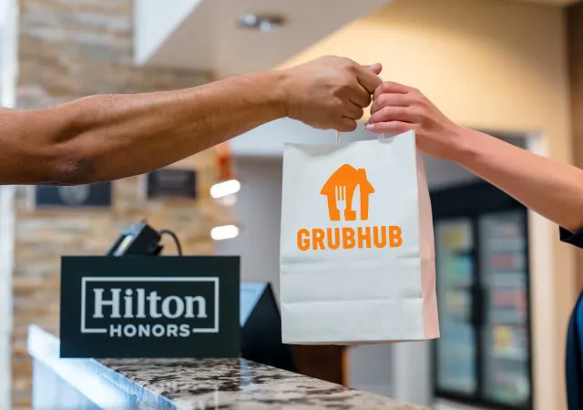 travelprnewscom's tweet image. Hilton Expands Grubhub Partnership to Over 2,600 Hotels for Enhanced Guest Convenience travelprnews.com/hilton-expands…

@HiltonHotels @Grubhub @HamptonByHilton @TrubyHilton #SparkbyHilton #travel #hotels #hospitality #partnership #delivery
