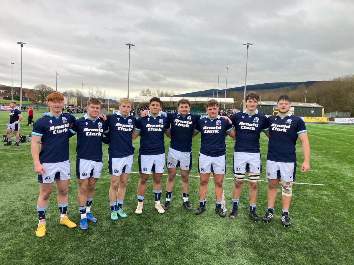 SQ boys involved today with @scolandteam u20 in friendly  against Wales! 👏🙌