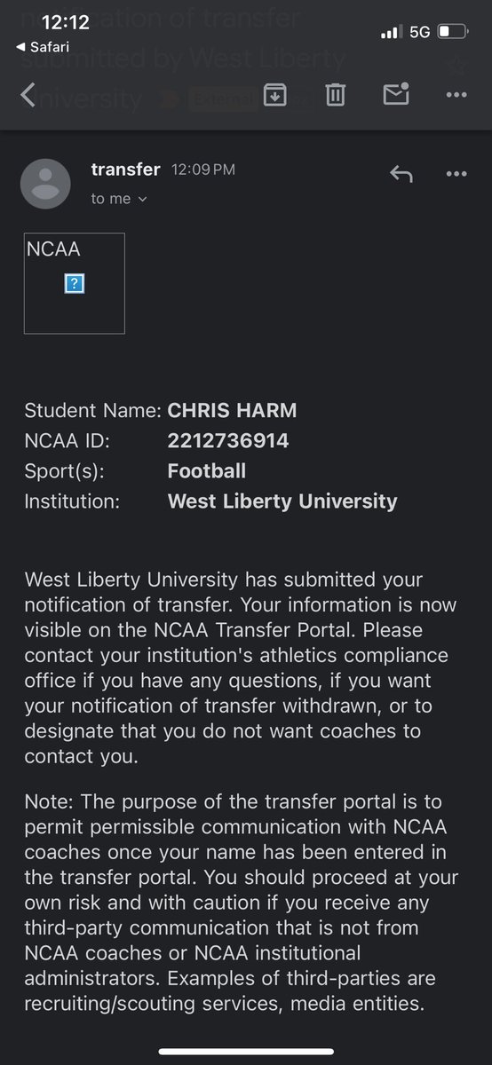 Chris Harm tweet media