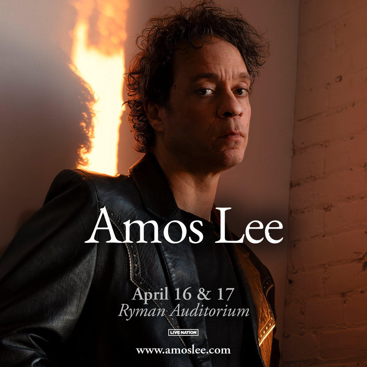 #OnSaleNow Tickets for <a href="/amoslee/">Amos Lee</a> <a href="/theryman/">Ryman Auditorium</a> this spring are officially available! Choose your date and secure your spot today. 
🎟️: axs.com/events/779416/…