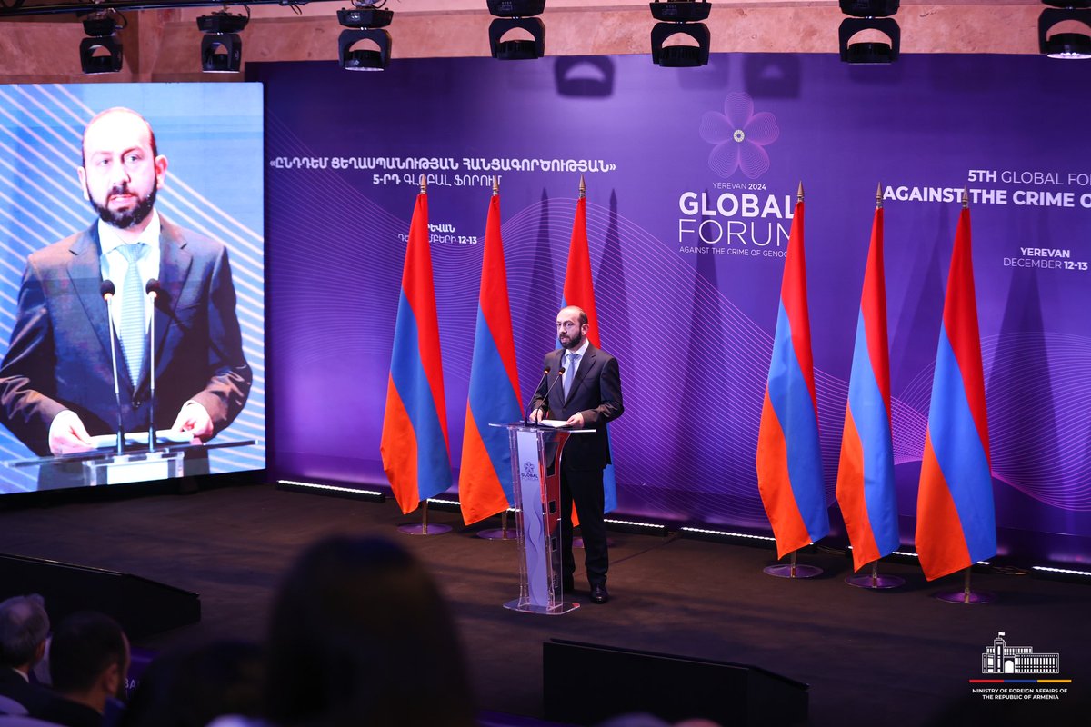 Regrettably, int’l community tends to pay more attention &amp; talk about genocides &amp; other mass atrocities only after they have already happened &amp; become established facts. We witnessed this in our region not only over 110 years ago in case of the Armenian Genocide but also