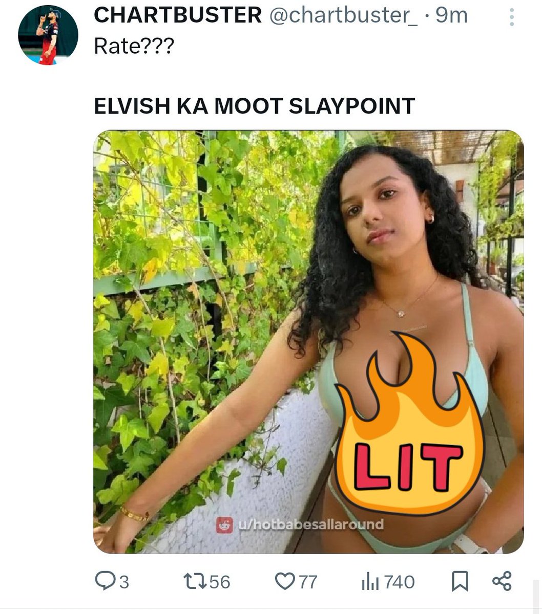 Mr_Chhinra_'s tweet photo. Chhpari @ElvishYadav , Chapri supporters call themselves kattar Sanatani Hindus. They are posting a morphed photo of a girl.Showing his sanskaar by running the trade of "ELVISH KA MOOT SLAYPOINT".🤮🤢 https://t.co/p1avPuch3X