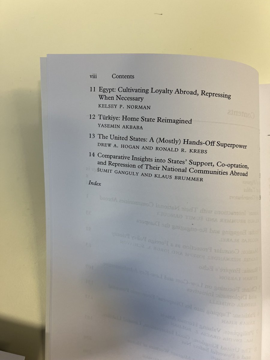 Nicolas Blarel (@nicoblar) on Twitter photo It’s out! Happy to see my chapter on India’s migration governance in this great volume on how states support, co-opt or repress their nationals abroad, edited by Klaus Brummer & Sumit Ganguly <a href="/CUP_PoliSci/">Cambridge University Press - Politics</a> , with a stellar collection of comparative chapters & contributions It’s out! Happy to see my chapter on India’s migration governance in this great volume on how states support, co-opt or repress their nationals abroad, edited by Klaus Brummer & Sumit Ganguly <a href="/CUP_PoliSci/">Cambridge University Press - Politics</a> , with a stellar collection of comparative chapters & contributions