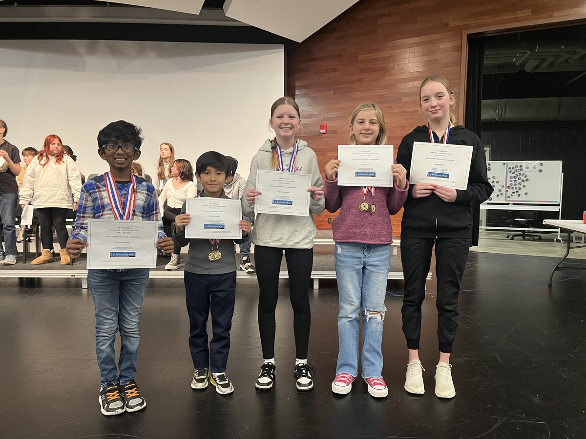 Congratulations to Wesley W. and Joslyn O. from <a href="/OakdaleTigers66/">Oakdale Tigers</a>. Wesley placed 2nd and Joslyn placed 3rd in the <a href="/Westside66/">Westside Community Schools</a> Spelling Bee this morning. Way to #represent, Tigers!