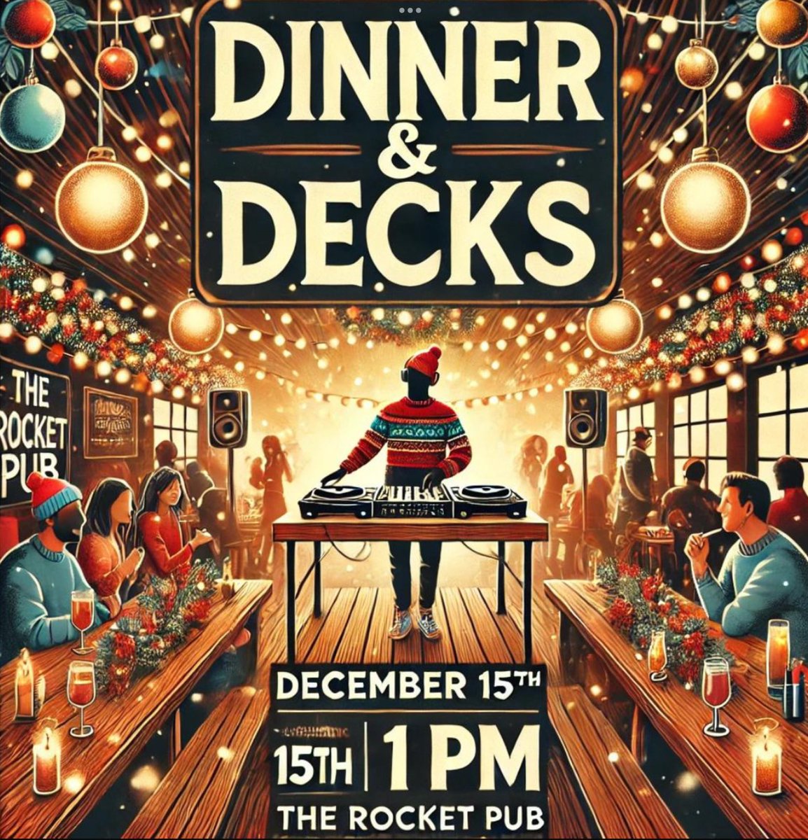 This Sunday the return of DJ Dr Huq at 4pm 

See you at the Rocket pub Churchfield Road W3 - a hop ant a skip from Acton Central station!