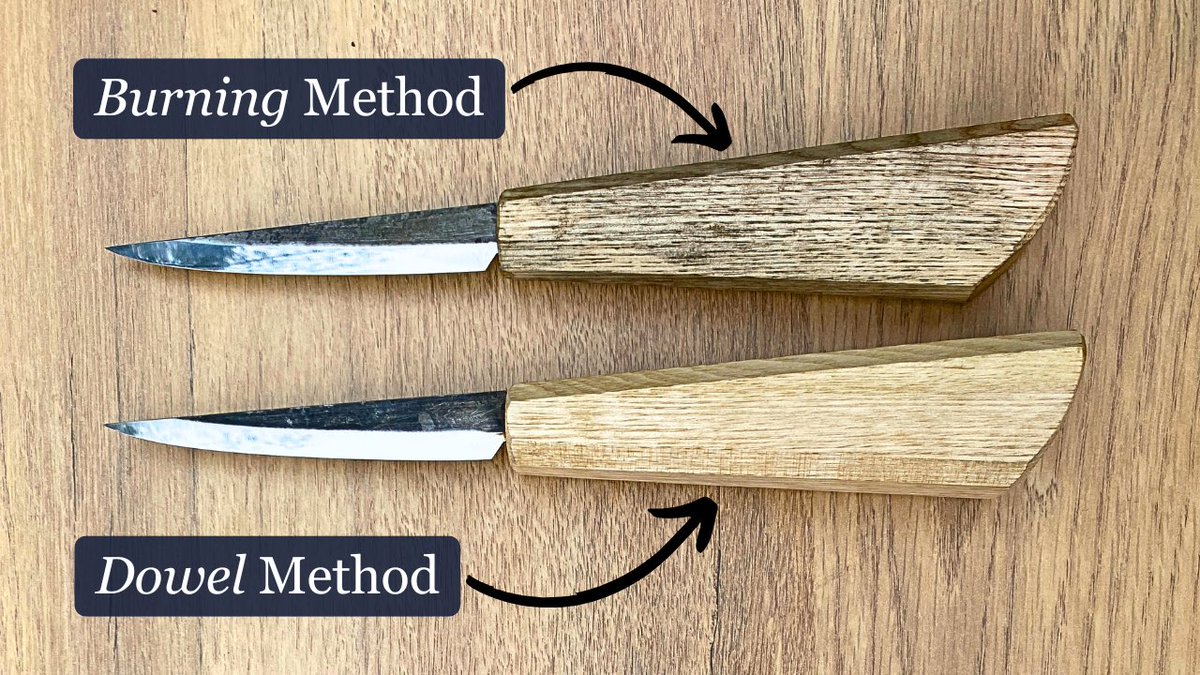 Video tutorial filmed with Adam Ashworth now published on YouTube, teaching you how to make and fit a carving knife handle - youtube.com/watch?v=leeQwi…

#knifemaking #knifehandle #carving #yorkshire #craft #woodworking #greenwoodworking #art #whittle #sloyd #woodcraft