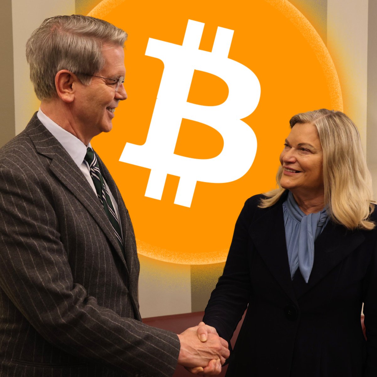 🇺🇸 SEN LUMMIS MEETS W/ INCOMING TREASURY SECRETARY SCOTT BESSENT TO TALK  STRATEGIC #BITCOIN RESERVE SEND IT 🚀