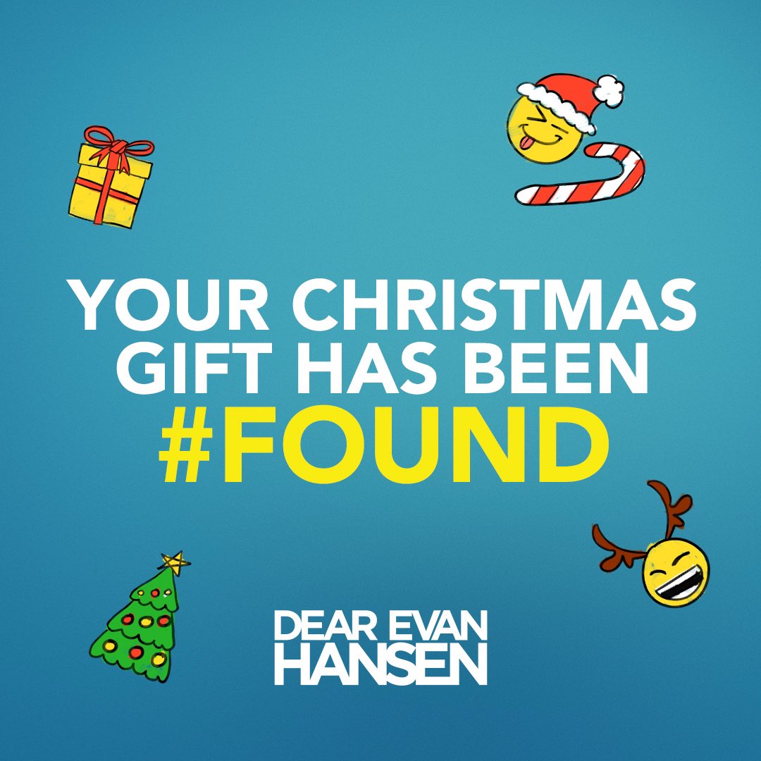 Still searching for that perfect Christmas gift? Consider yours #FOUND with tickets to #DEHUKTour 🎁 Buy a gift voucher for our upcoming tour venues now: linktr.ee/evangiftvouche…