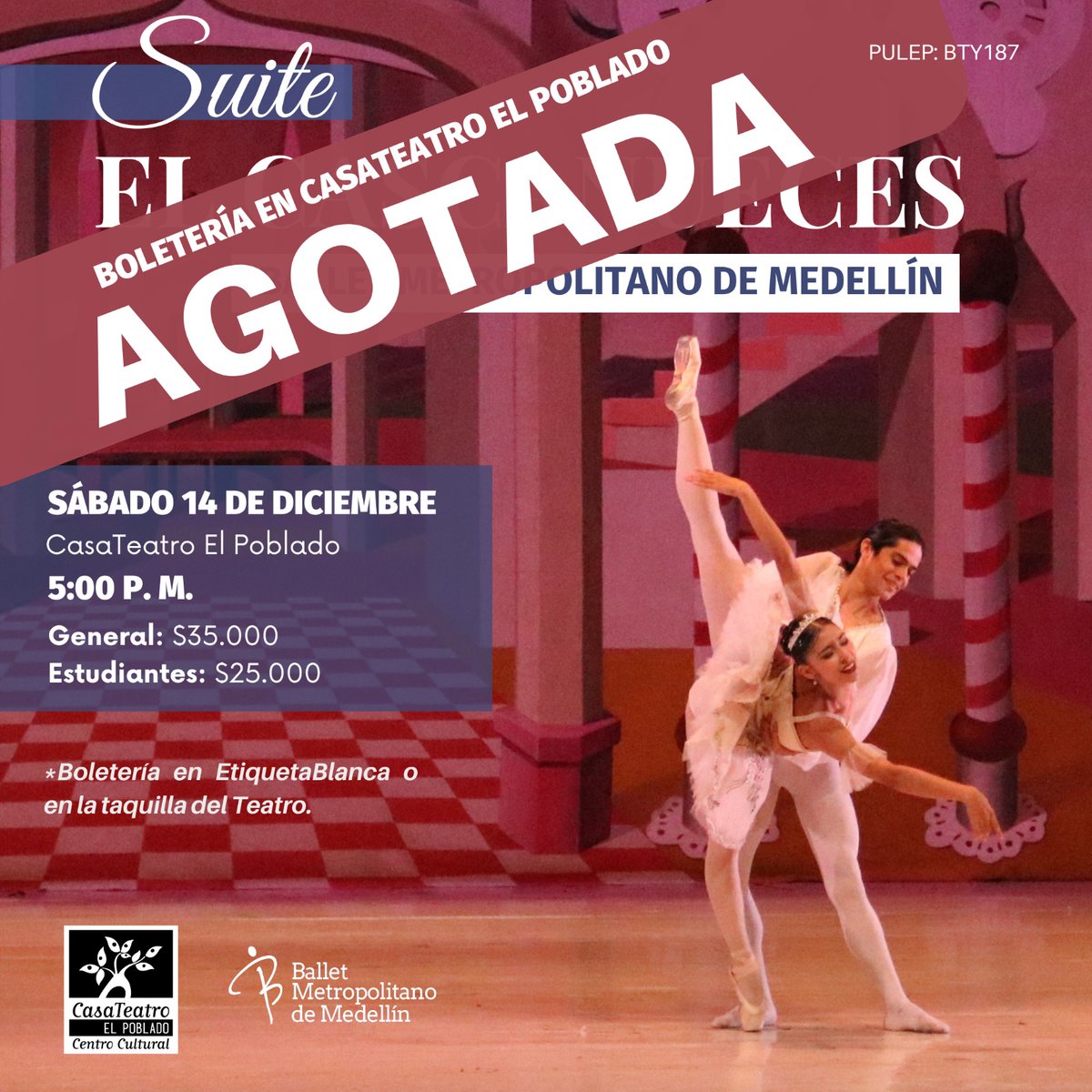 ¡Que alegría cerrar este año 2024 con un nuevo lleno en nuestra sala!

Les deseamos una feliz Navidad y un próspero año nuevo, y los esperemos desde el 13 de enero 2025 para iniciar un nuevo año lleno de propuestas de programación.