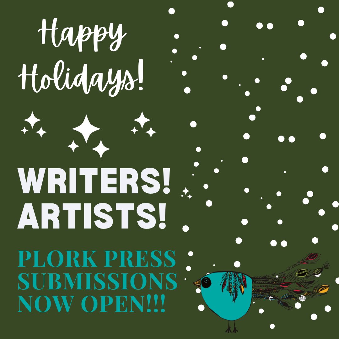 Plorkology 2025 submissions are NOW OPEN! We are looking for poetry, fiction, creative nonfiction, and art! ✍️ Subs ends February 7th so get your work in. We would love to read it!

plorkpress.wordpress.com/submit/

#writingcommunity #litmags #opensubs #callforwriters #callforwriters