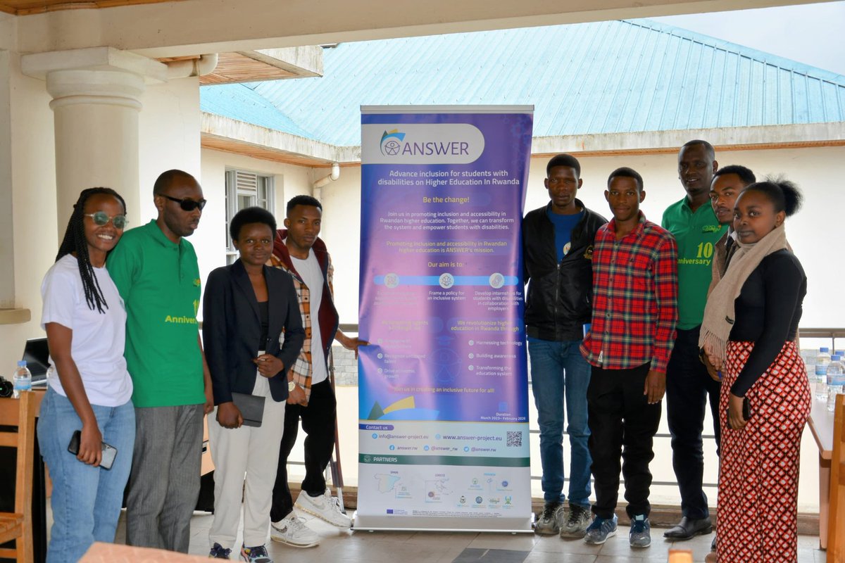 Yesterday we had an opportunity to interact with students with disabilities at UR Busogo campus (<a href="/CAVM_Busogo/">CAVM</a>). 
They are aiming at promotion inclusion and accessibility at the University.

<a href="/ncpdrwanda/">NCPD Rwanda</a> @university_of_rwanda @rwanda_edu  @mastercardfoundation <a href="/answer_rw/">ANSWER</a>