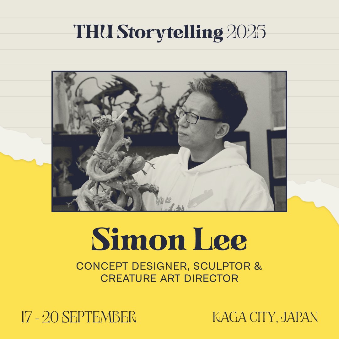 Trojan_Unicorn's tweet image. 📣 New #THUStorytelling Sensei alert! Simon Lee, also known as Spiderzero, will join us in Kaga City for an immersive storytelling retreat.
Learn more about the event here: bit.ly/thu-storytelli… 🎟️ Early Bird Tickets are still available!