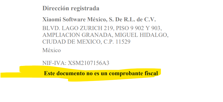 JorgeCG19's tweet photo. @leijun @XiaomiMexico @Xiaomi I want my invoice, shame on you, tax evader. https://t.co/G7GUzsvBXt