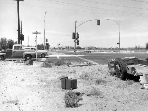 ArizonaDOT's tweet photo. ADOT Flashback Trivia:This photograph was taken in the 1960s of a highway that became a future interstate.
What highway are we looking at?
#FlashbackTrivia https://t.co/gnWcjvMwxG